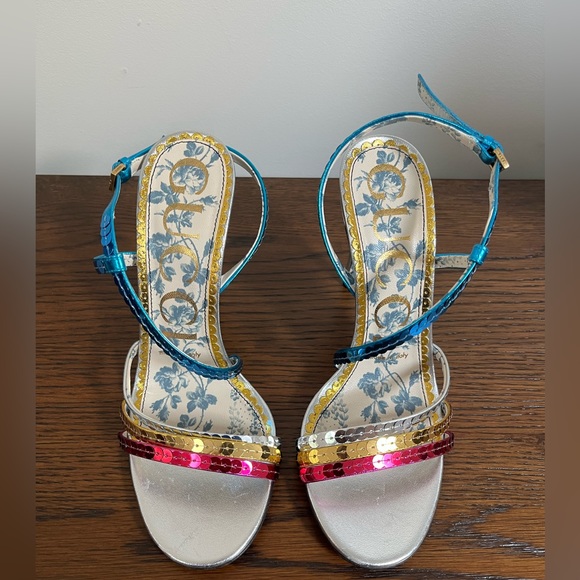 Gucci Haines Sequin Stiletto - Picture 1 of 6